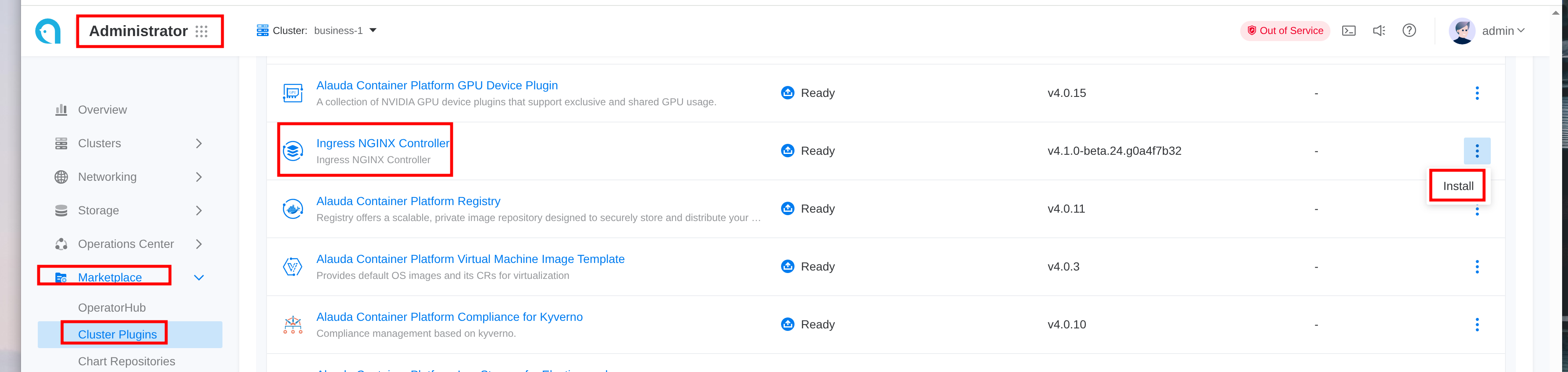 Install Ingress Plugin